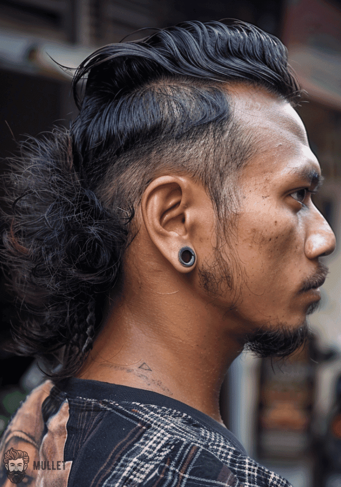 Thai celebrity Mullet