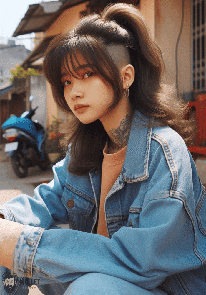 Vietnamese Street Style Mullet