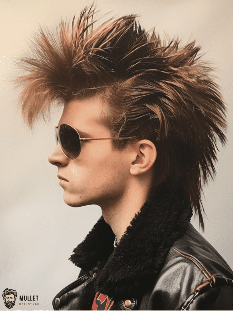 80s punk mullet