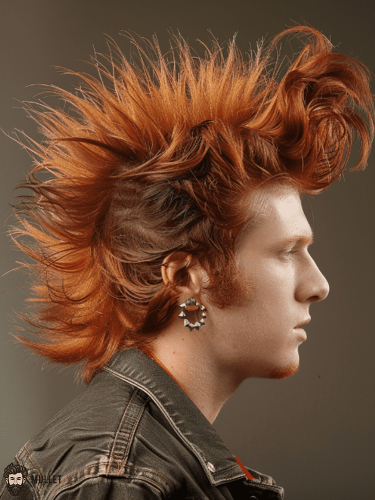 Punk rock mullet