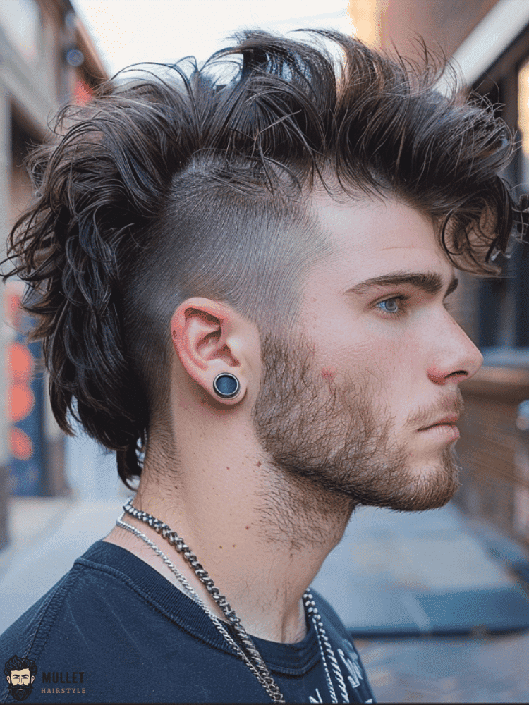 mens modern mullet